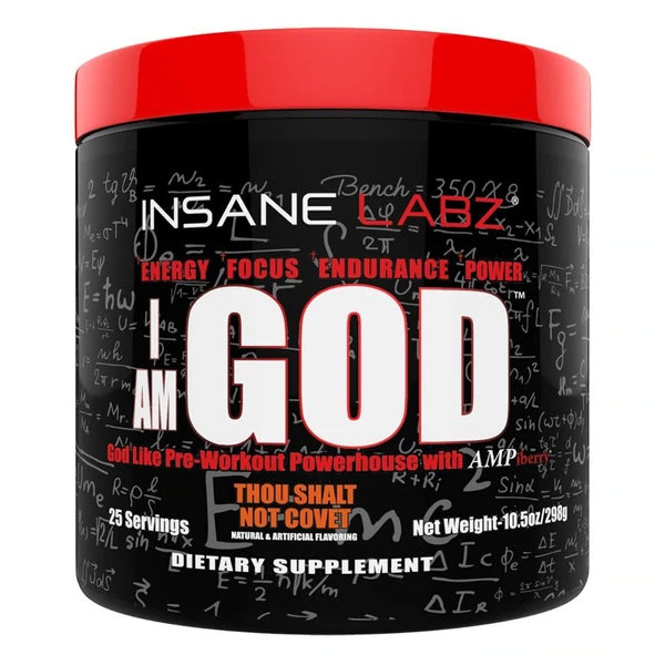 Insane Labz I Am God Pre-Workout 25 Servings