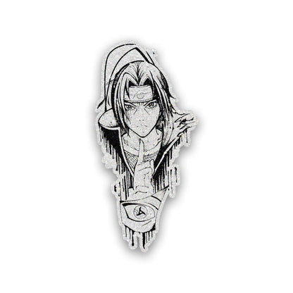 Itachi Glitter Sticker - Glitter Stickers | STICK IT UP