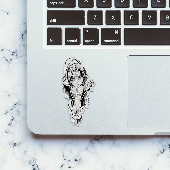 Itachi Glitter Sticker - Glitter Stickers | STICK IT UP