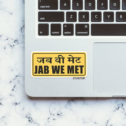 JAB WE MET Sticker - Stickers | STICK IT UP