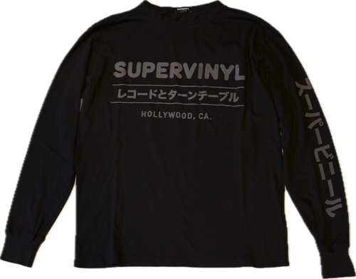 Japan A-Side (Black w/ Charcoal Ink)