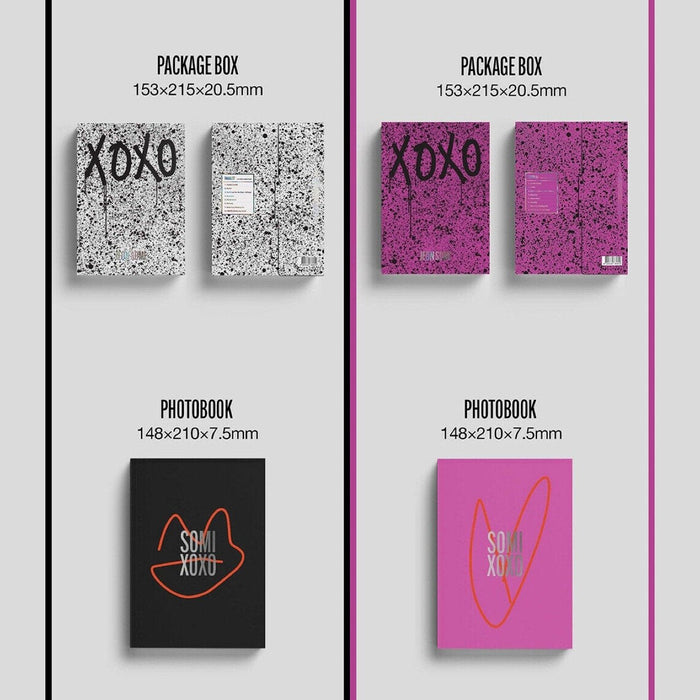 JEON SOMI - XOXO 1st Album (You Can Choose version)