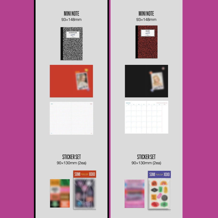 JEON SOMI - XOXO 1st Album (You Can Choose version)
