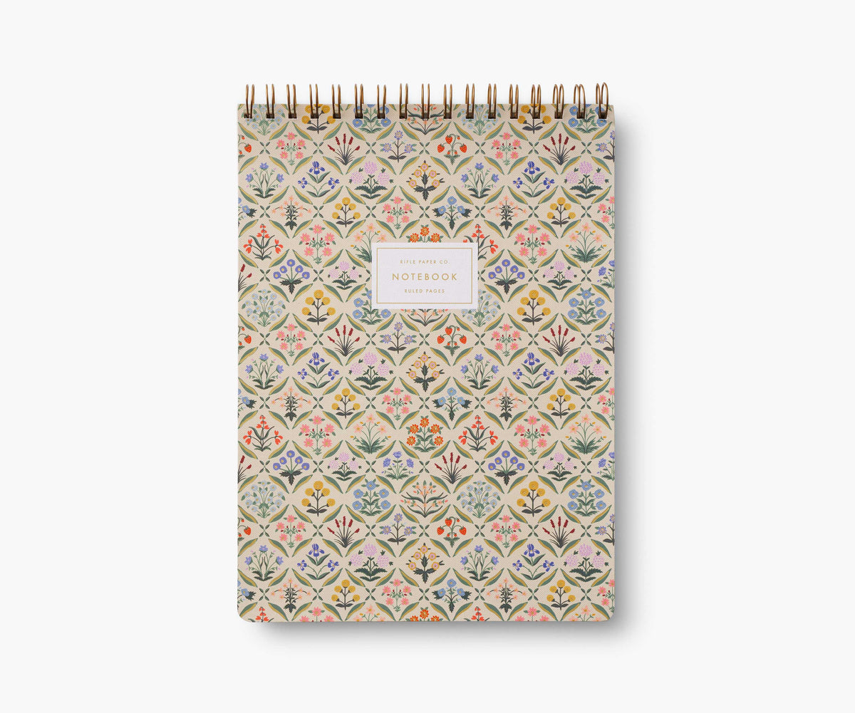 Large Top Spiral Notebook - Estee