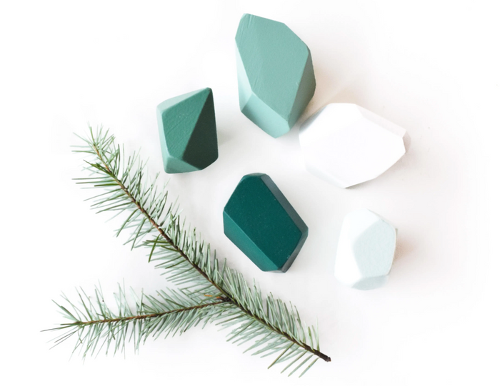 Juniper | 5 Set of Rock Blocks