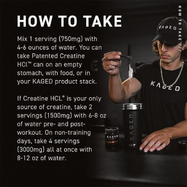 Kaged Creatine HCl Capsules