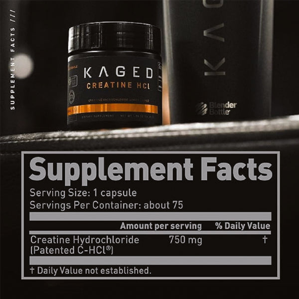 Kaged Creatine HCl Capsules