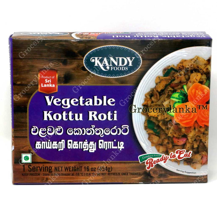 Sri Lankan Vegetable Kottu Roti