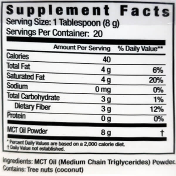 Keto Style MCT Oil Powder