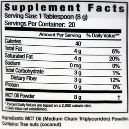 Keto Style MCT Oil Powder