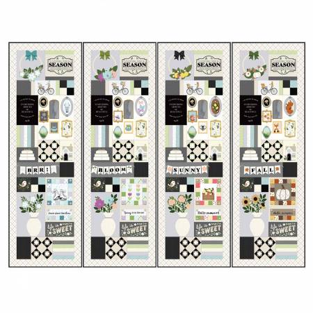 Kimberbell Quilting Through The Seasons # KD815 Embroidery Design