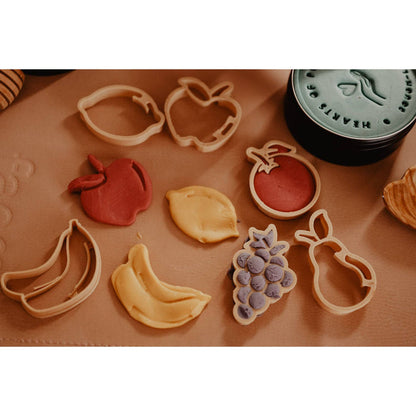 Kinfolk Pantry - Mini Fruit playdough Eco Cutter Set