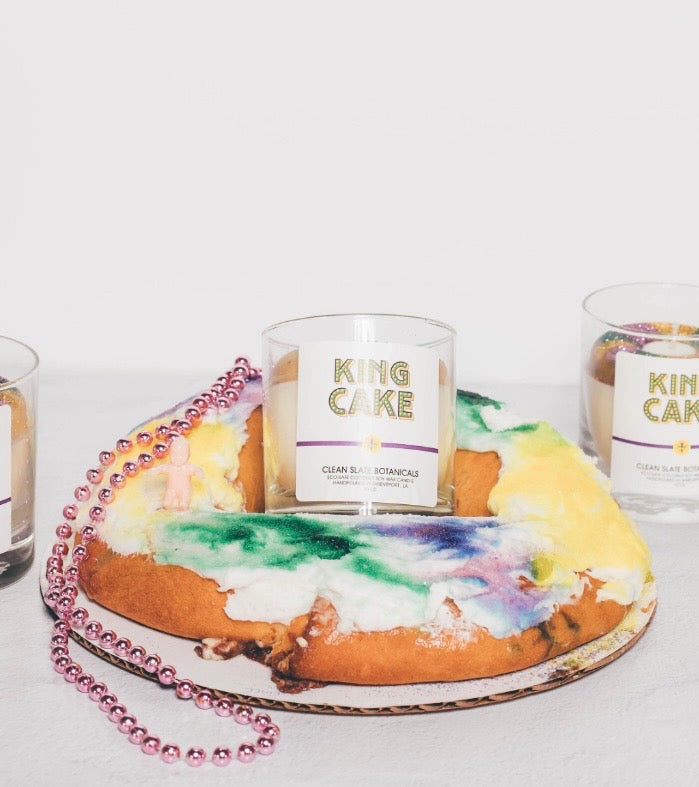 King Cake Candle