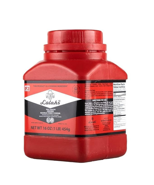 Lalah's Madras Curry Powder-1lb (454g)