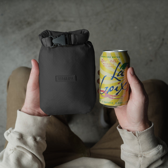 Layover™ Travel Blanket - Packable & Puffy | Black Gravel