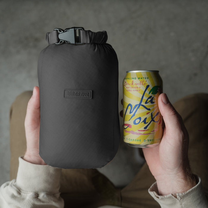 Layover™ XL Travel Blanket - Packable & Puffy | Black Gravel