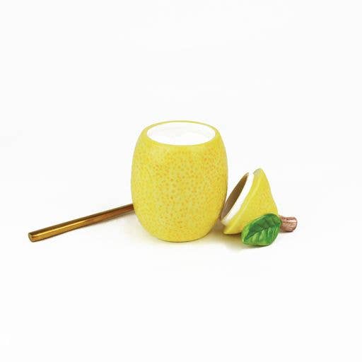 Lemon Decorative Jar