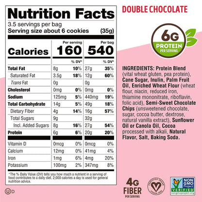 Lenny & Larry Complete Crunchy Cookie 4.25oz 6pk