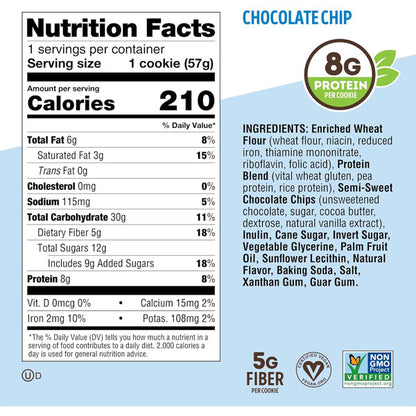 Lenny & Larry's Complete Cookie Snack Size 2oz 12pk