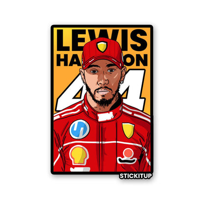 LEWIS HAMILTON Sticker - Stickers | STICK IT UP