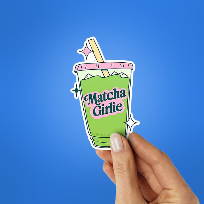 Matcha Girlie Sticker - Stickers | STICK IT UP