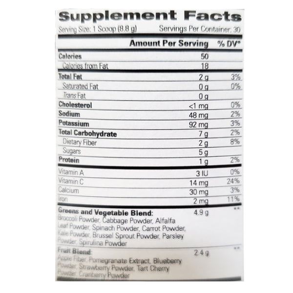 Max Muscle Power Greens 30 Servings