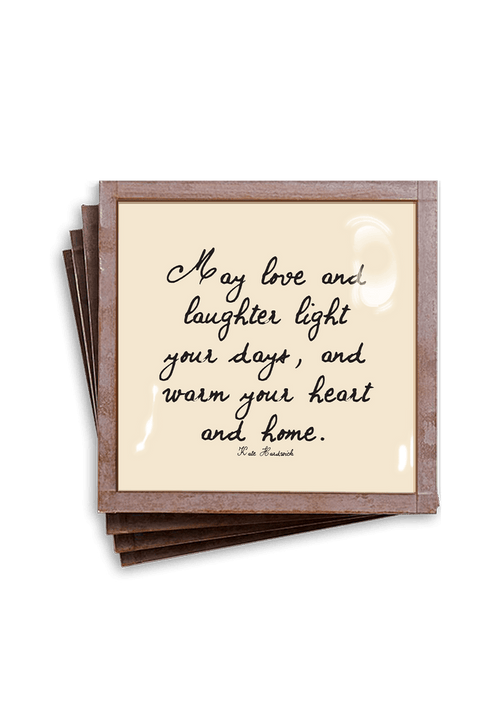May Love & Laughter Coasters