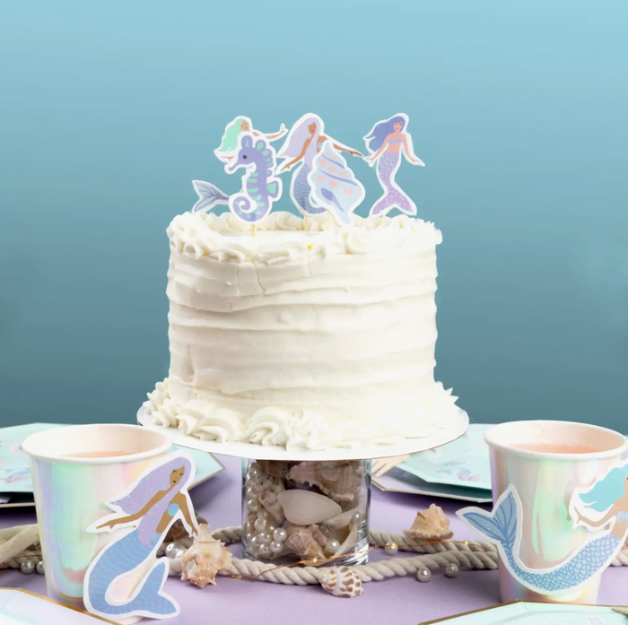 Mermaid Small Paper Party Plates