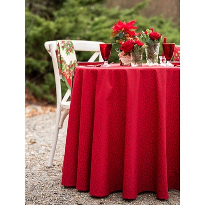 Merry Little Christmas Tablecloth Round-70"
