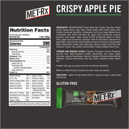 METRx Big 100 Colossal Bars 9pk