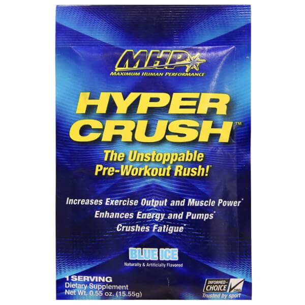 MHP Hyper Crush Pre-Workout Singles 100pk