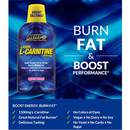MHP Liquid L-Carnitine 1500mg