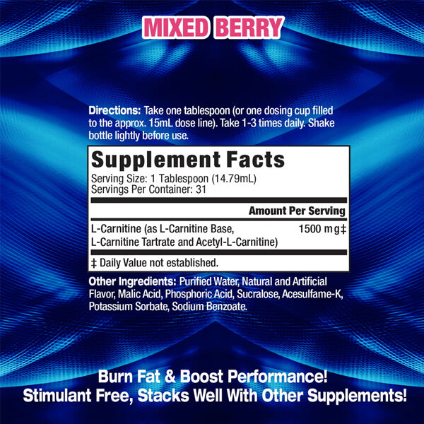 MHP Liquid L-Carnitine 1500mg