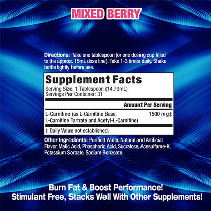 MHP Liquid L-Carnitine 1500mg