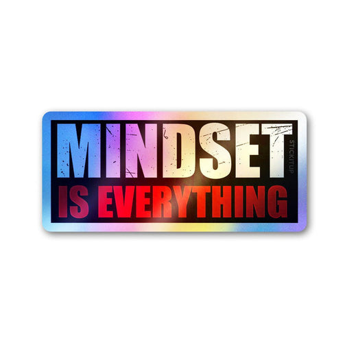 Mindset 2.0 Holographic Stickers - Holographic stickers | STICK IT UP