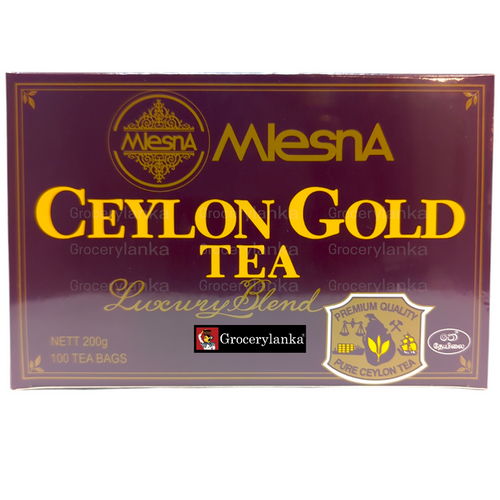 Mlesna Ceylon Gold 100 Tea Bags