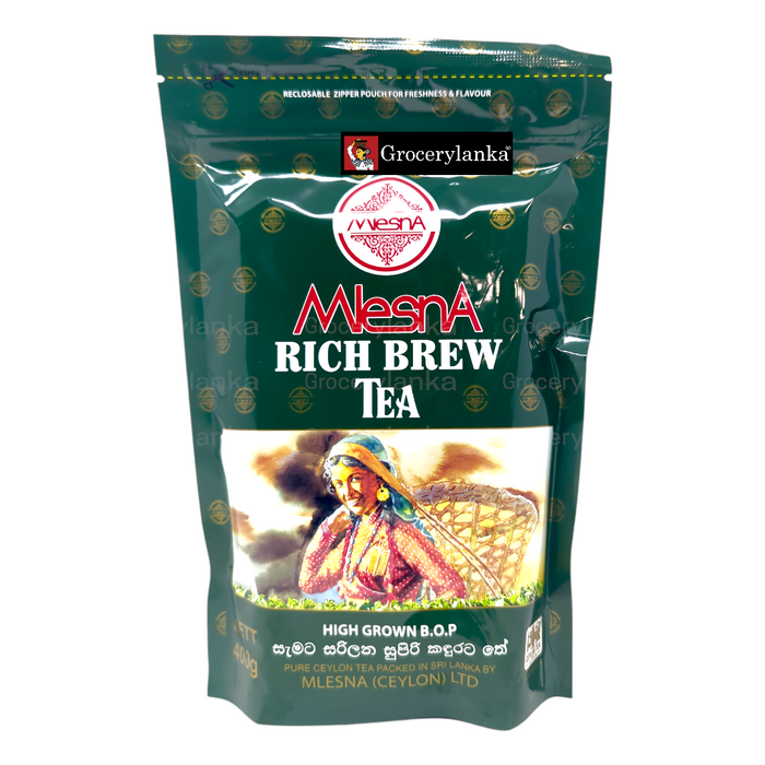 Mlesna Rich Brew Ceylon Tea 400g (High Grown B.O.P)