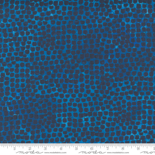 Moda Starflower Christmas Navy Fabric by the Yard 8485 15