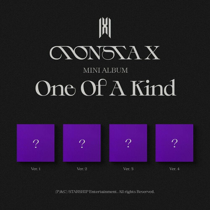 MONSTA X - One of a Kind (You can Choose Ver. + Free Shipping)
