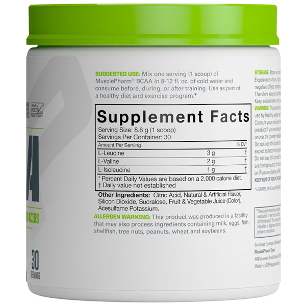 MusclePharm Essentials BCAA 30 Servings