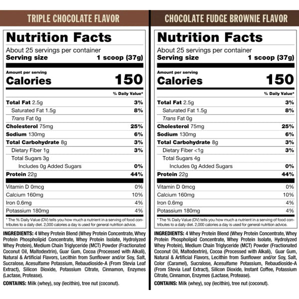 Mutant 100% Whey Protein Dual Chamber 4lbs