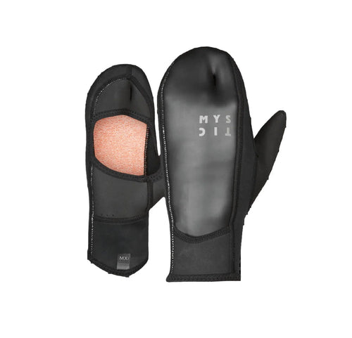 mystic open palm kitesurfing wetsuit mitts