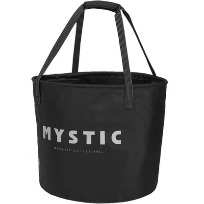 Mystic Happy Hour wetsuit bucket 60L, black with handles, for water sports gear