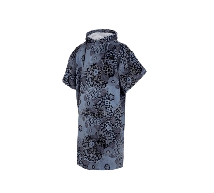 mystic changing poncho towel grey