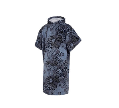 mystic changing poncho towel grey