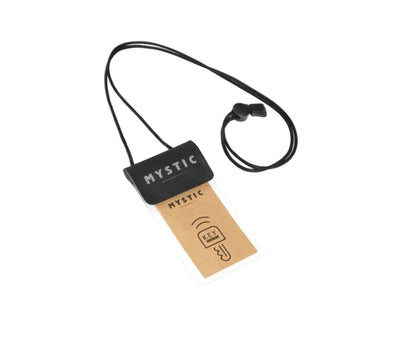 Mystic waterproof key pouch with black lanyard for watersports