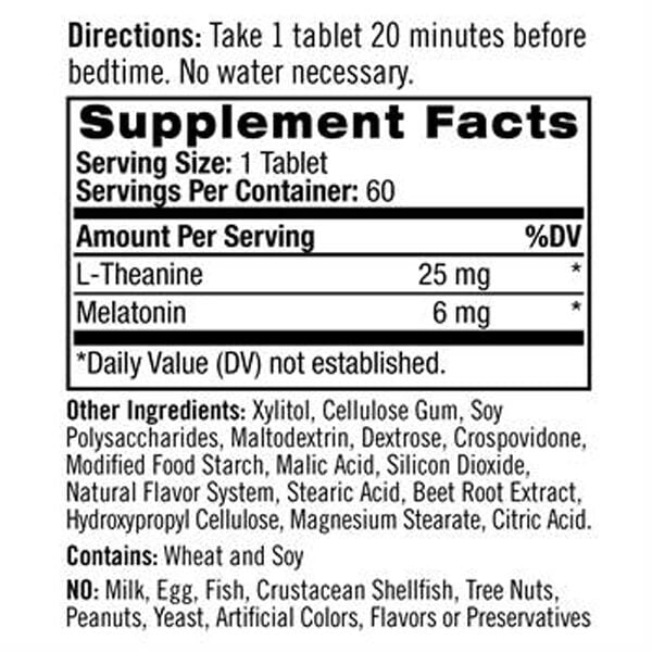 Natrol Melatonin Calm Sleep Support