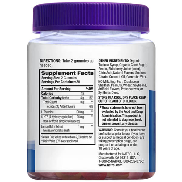 Natrol Relax+ Day Calm Gummies