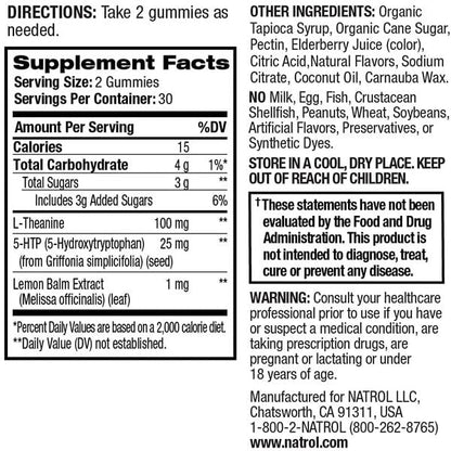 Natrol Relax+ Day Calm Gummies