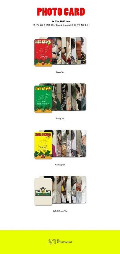 NCT DREAM - Hot Sauce (Photobook Ver. You can Choose Version)